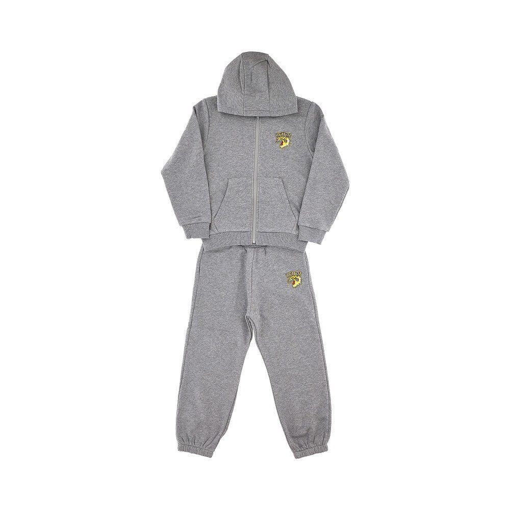 Tiger embroidery sporty set