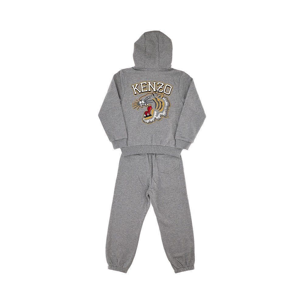 Tiger embroidery sporty set