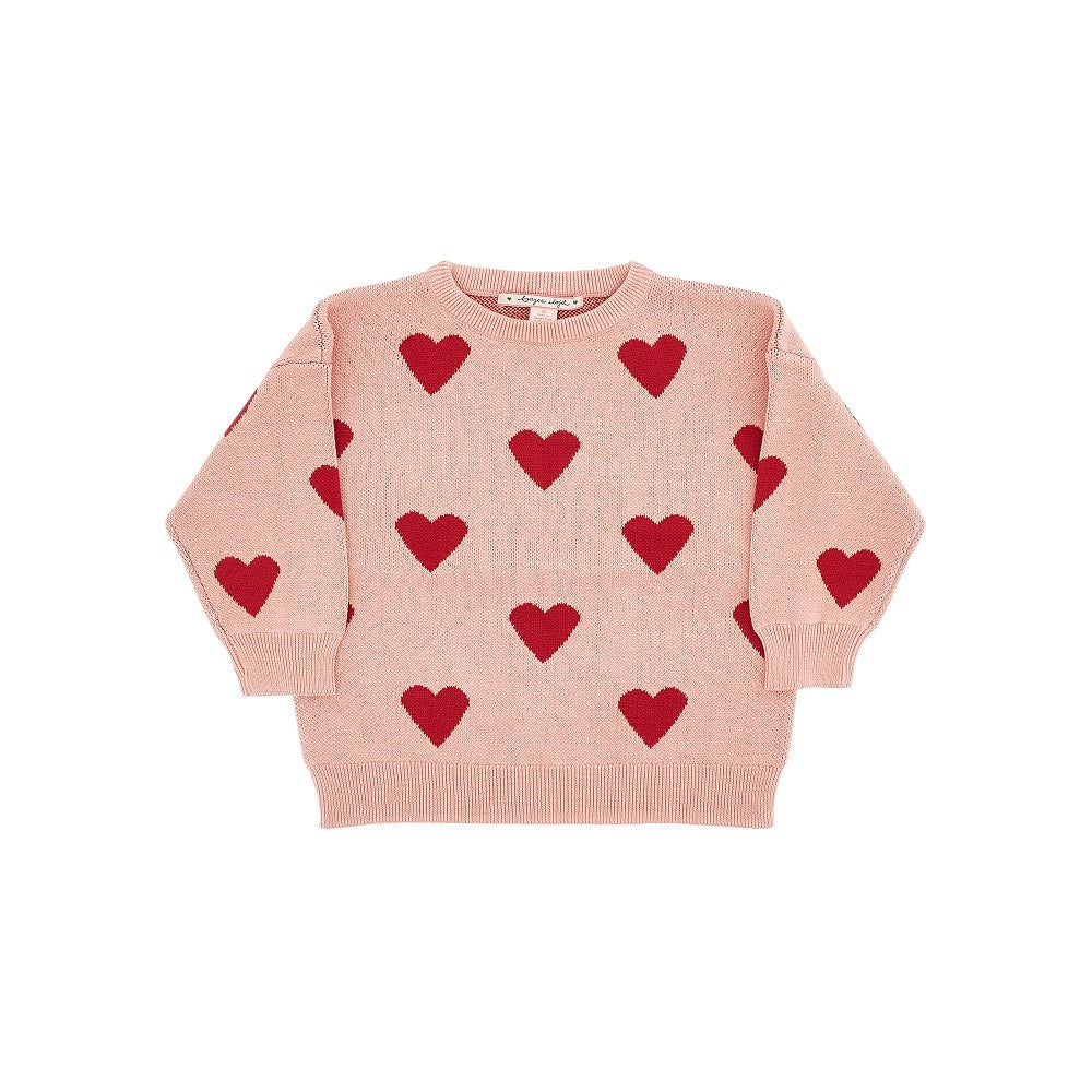 'Lapis' organic cotton sweater