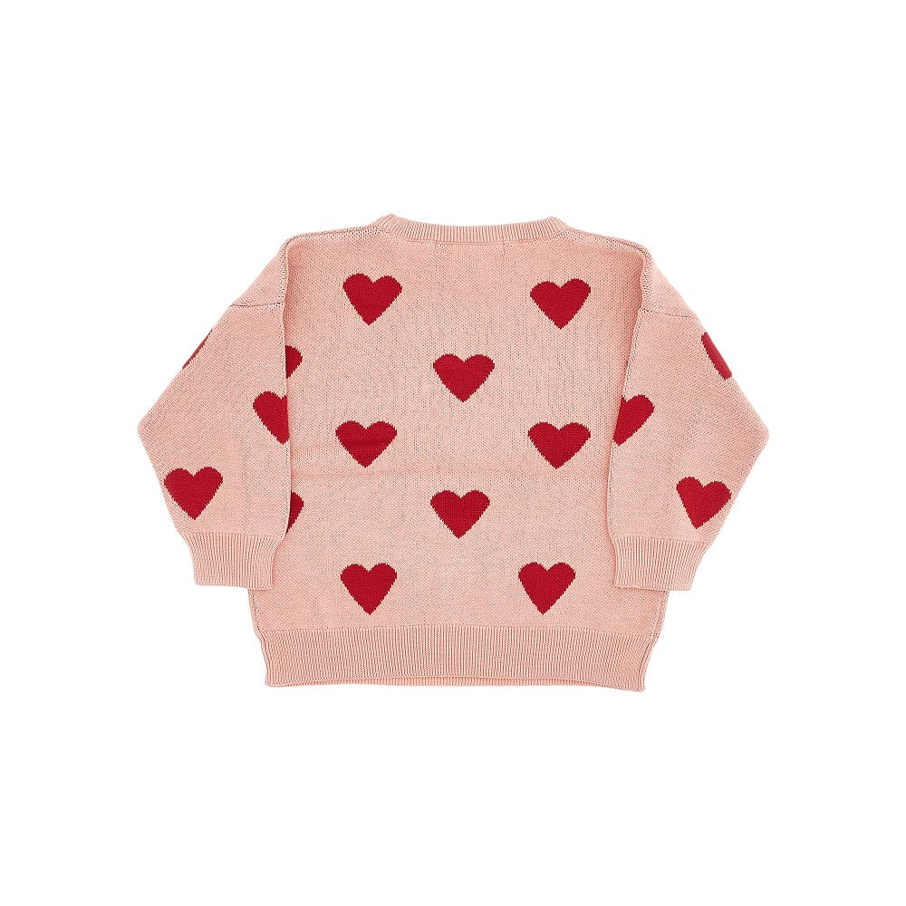 'Lapis' organic cotton sweater