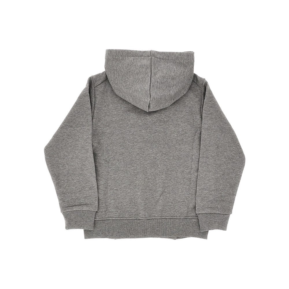 Felpa con cappuccio in french terry di cotone