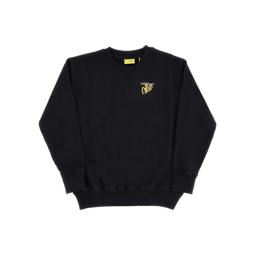 Arrow Sketch print crewneck sweatshirt