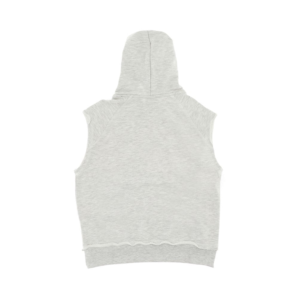 Sleeveless hoodie