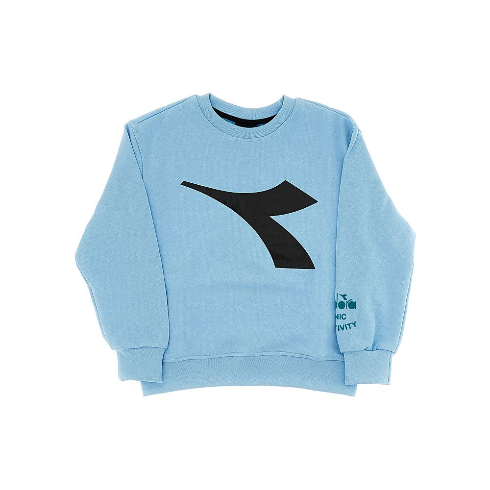 Logo prints crewneck sweatshirt