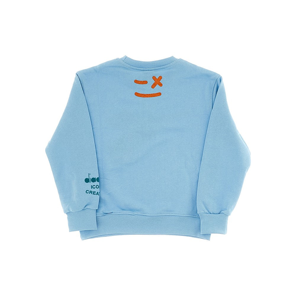 Logo prints crewneck sweatshirt