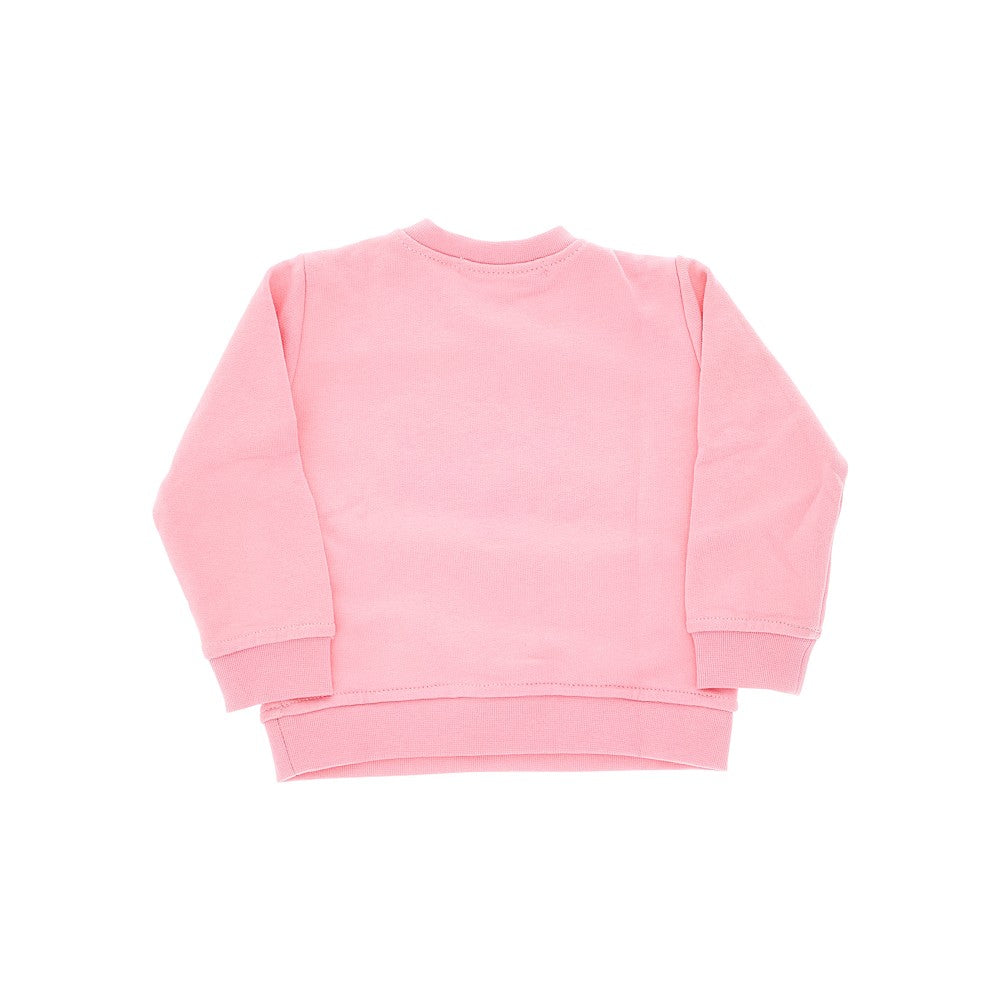 Unicorn print crewneck sweatshirt