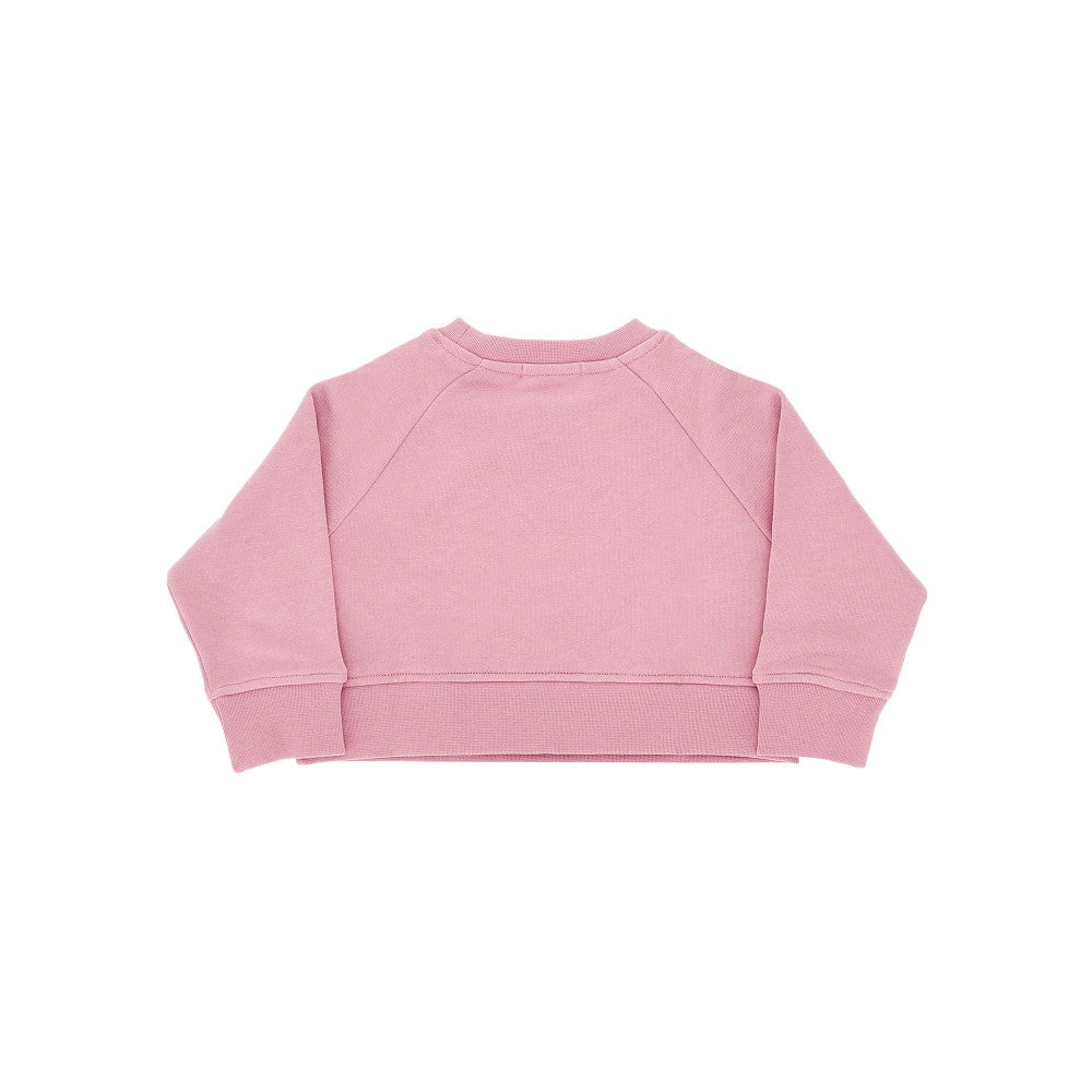 Printed french terry sweatshirt