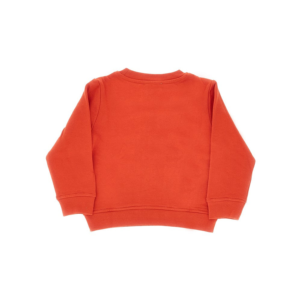 Felpa girocollo con stampa