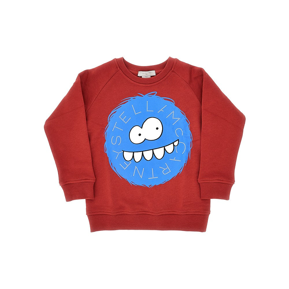 Printed crewneck sweatshirt