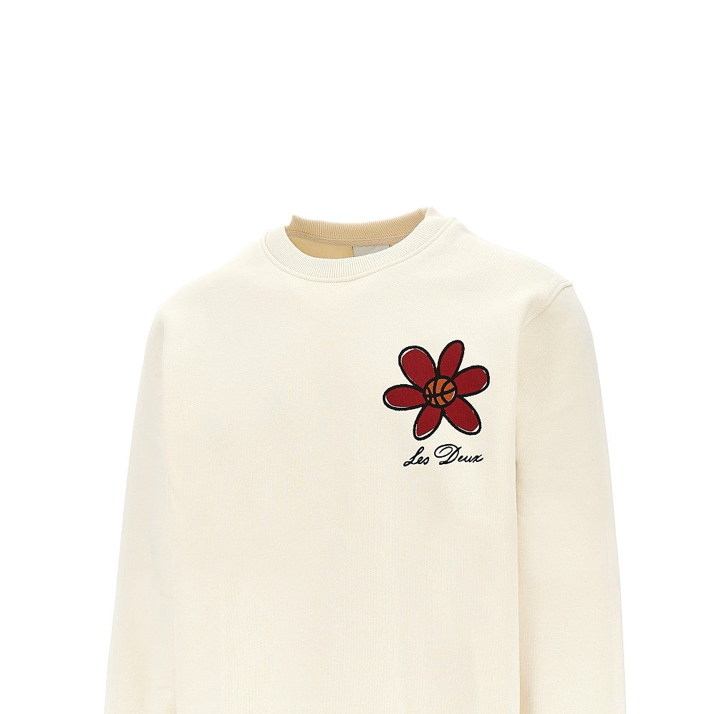 Felpa girocollo 'Flower Basket'