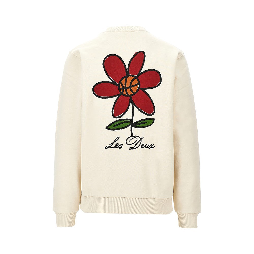 Felpa girocollo 'Flower Basket'
