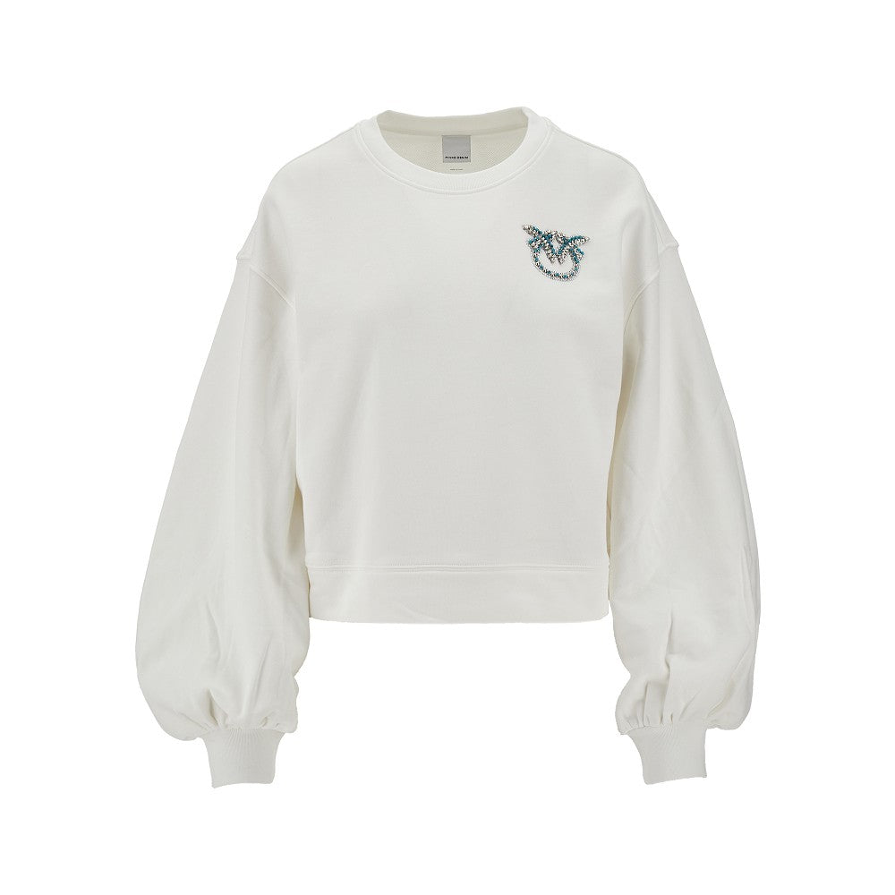 Love Birds detail sweatshirt