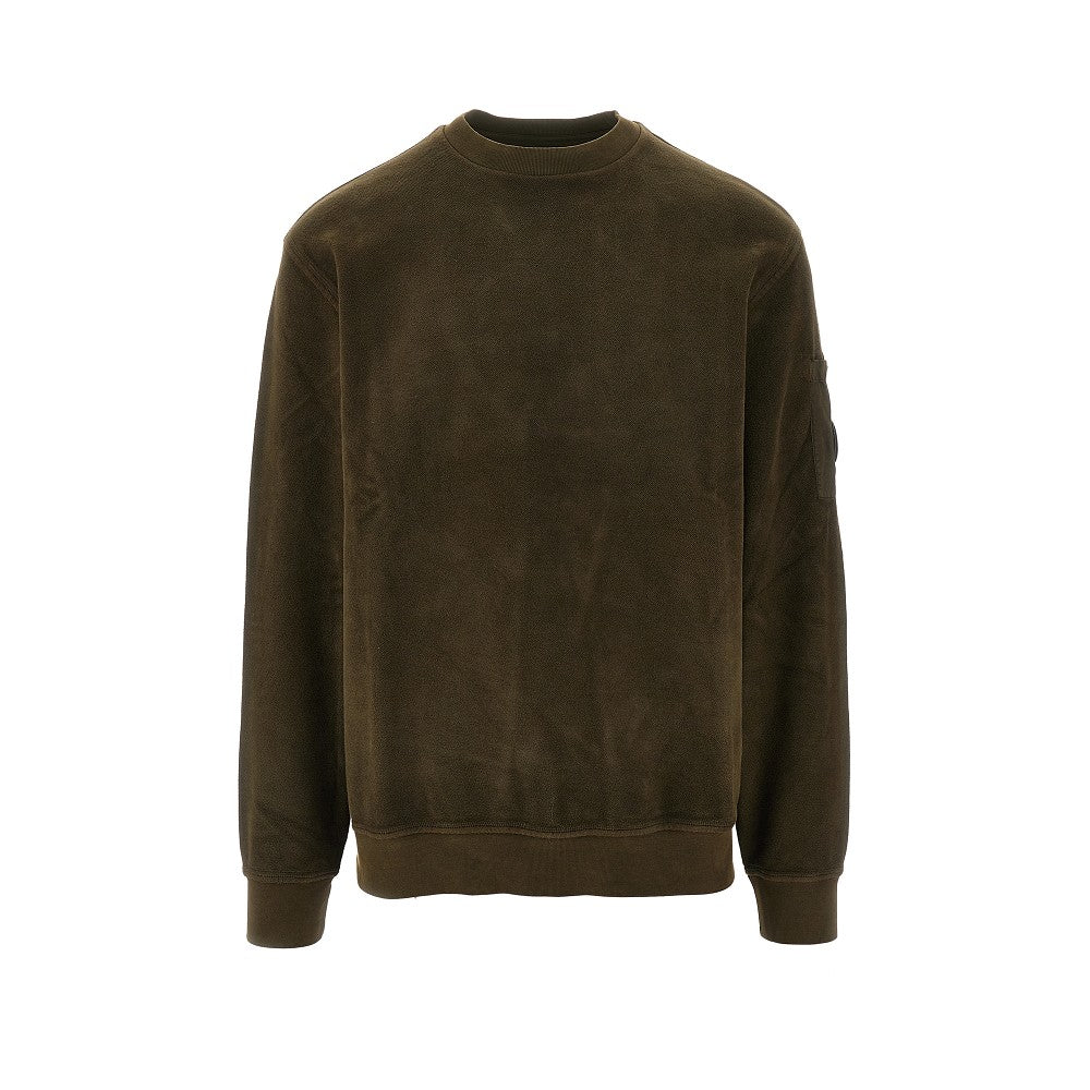 French terry crewneck sweatshirt