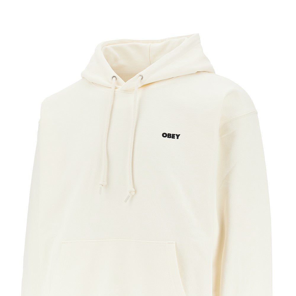 Obey Icon Stencil Flame hoodie