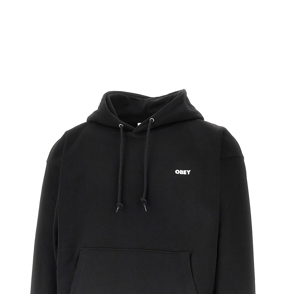 Obey Icon Stencil Flame hoodie