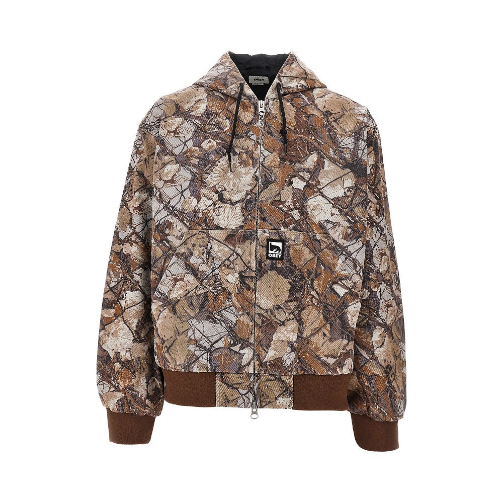 Blouson full-zip in denim 'Glen'