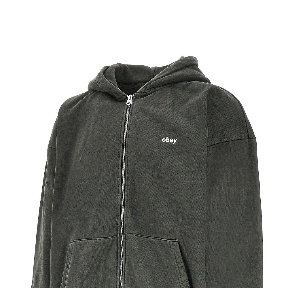 Felpa full-zip 'Lowercase Pigment'