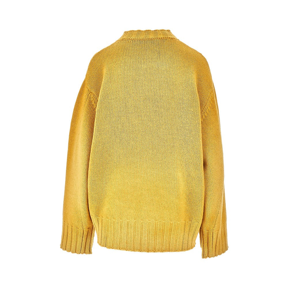 Wool and cashmere oversized sweater