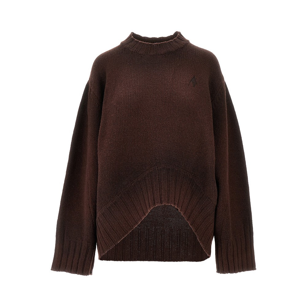 Wool and cashmere oversized sweater