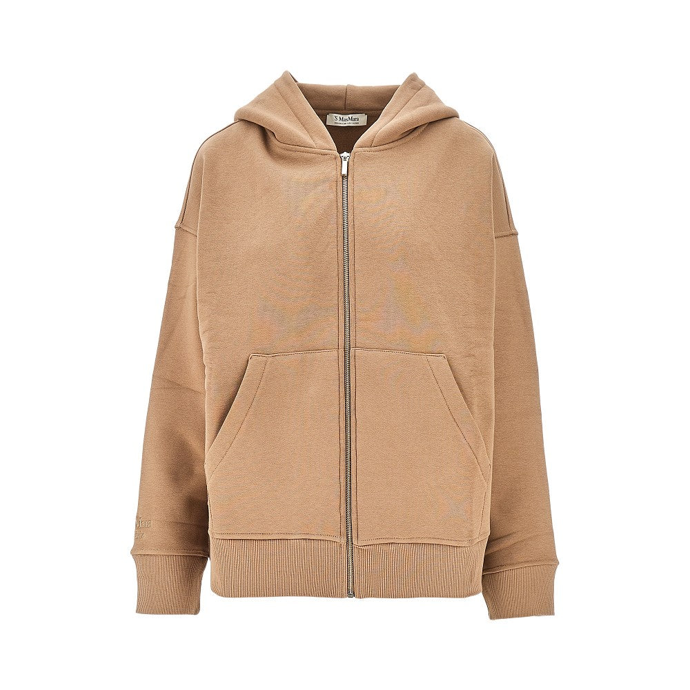 Felpa full-zip con cappuccio