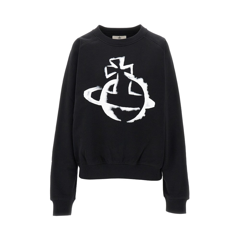 'Stencil Orb' crewneck sweatshirt