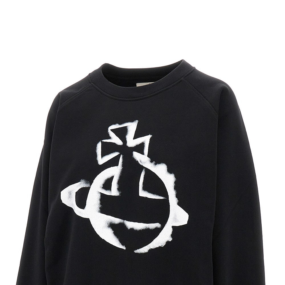 'Stencil Orb' crewneck sweatshirt