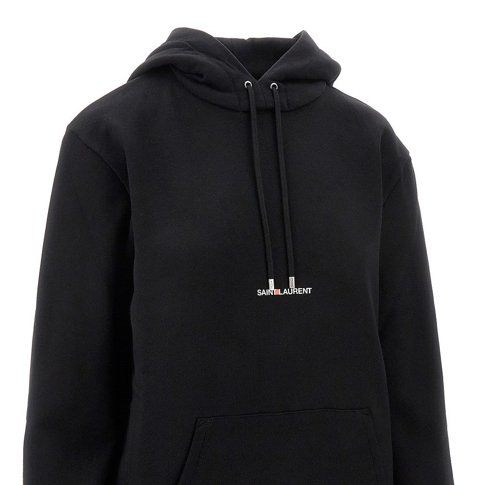 Logo print hoodie