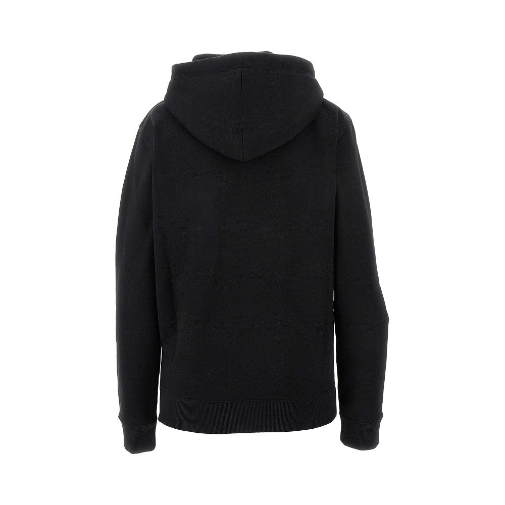 Logo print hoodie