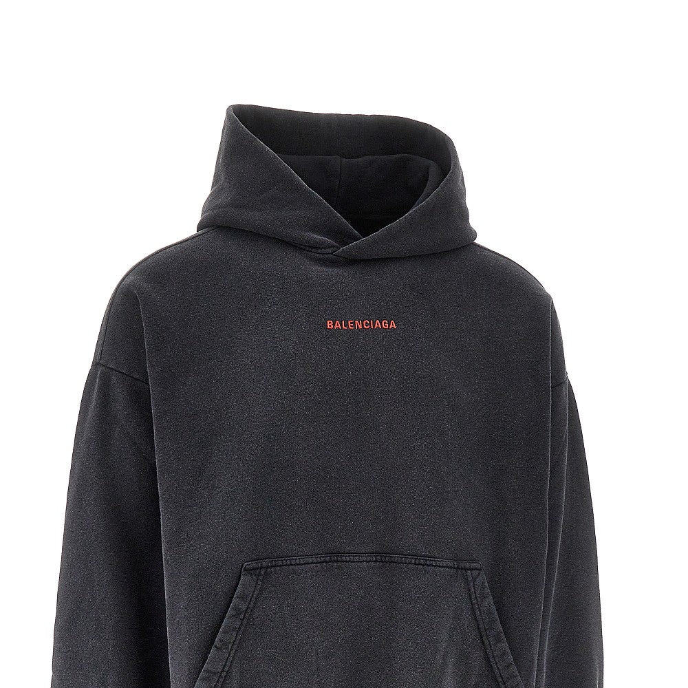 Felpa con cappuccio 'Balenciaga Back'