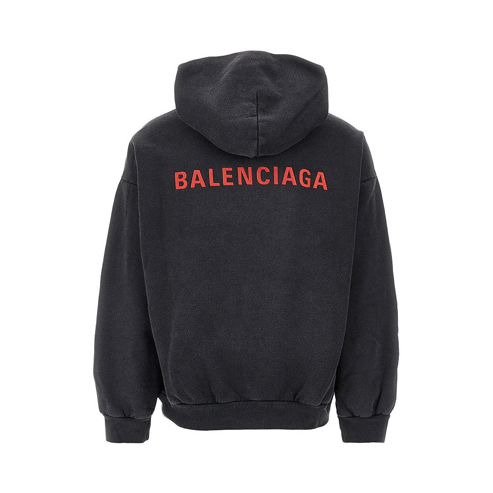 Felpa con cappuccio 'Balenciaga Back'