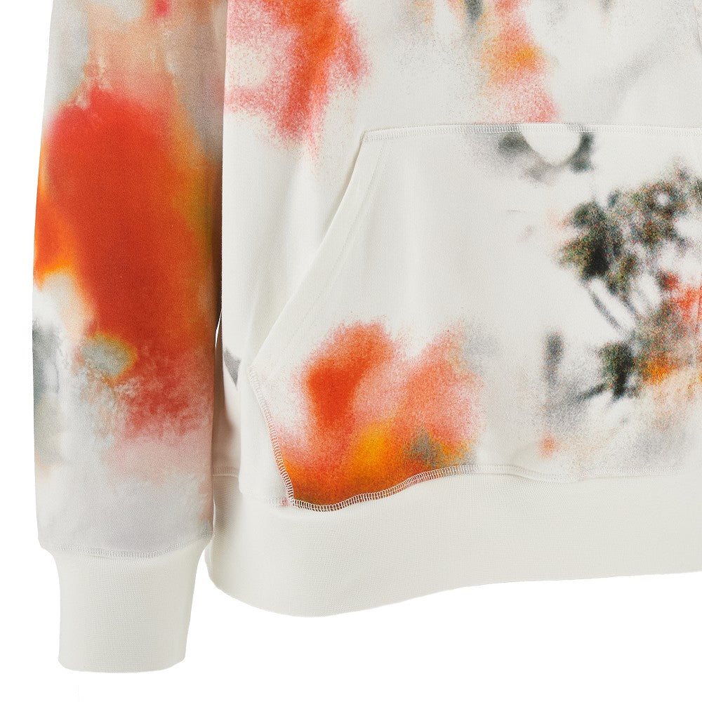 Felpa con cappuccio 'Obscured Flower'