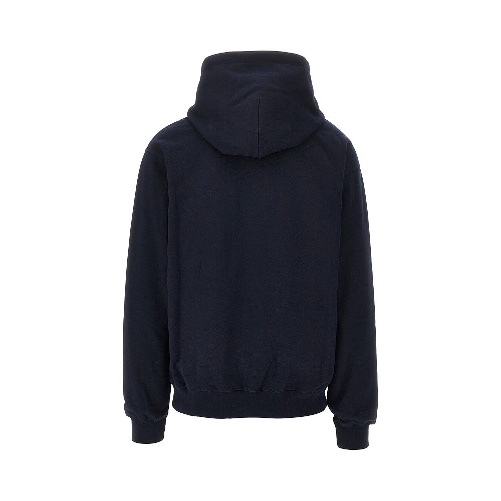 Logo print hoodie
