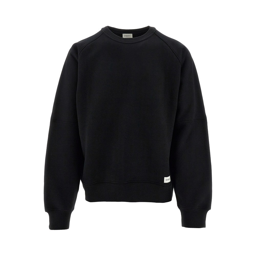 Oversized cotton sweatshirt