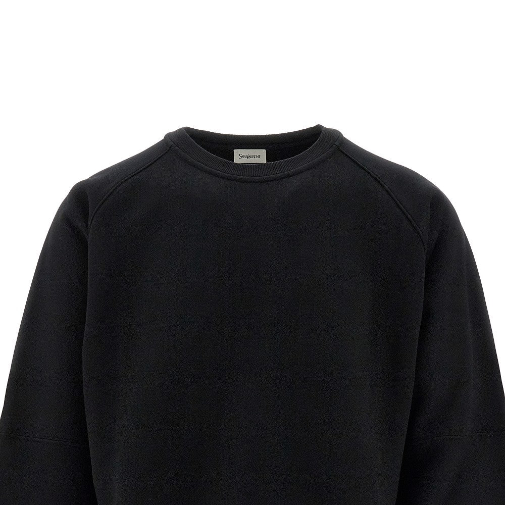 Oversized cotton sweatshirt