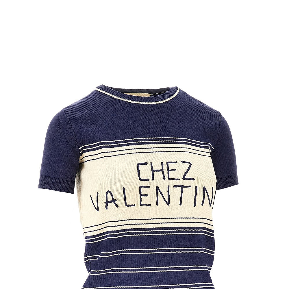 Pullover a manica corta 'Chez Valentino'