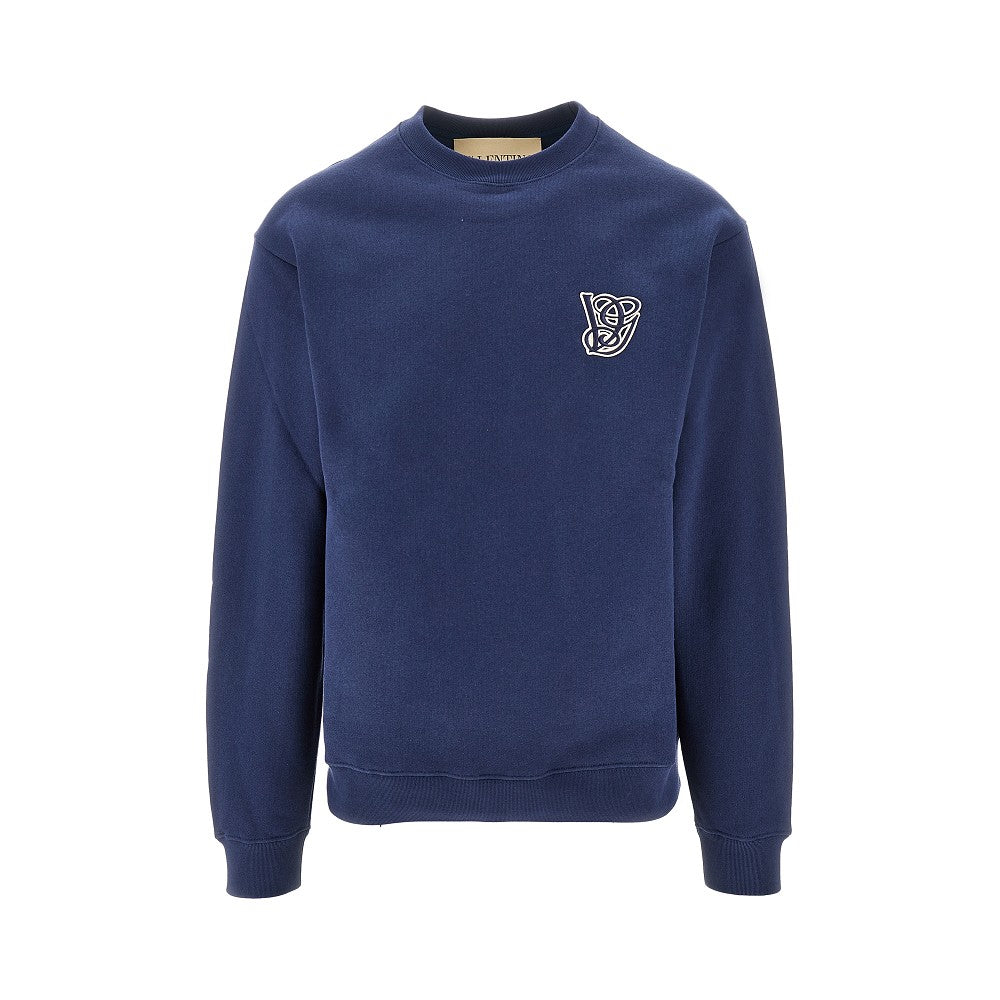 'VG' patch crewneck sweatshirt