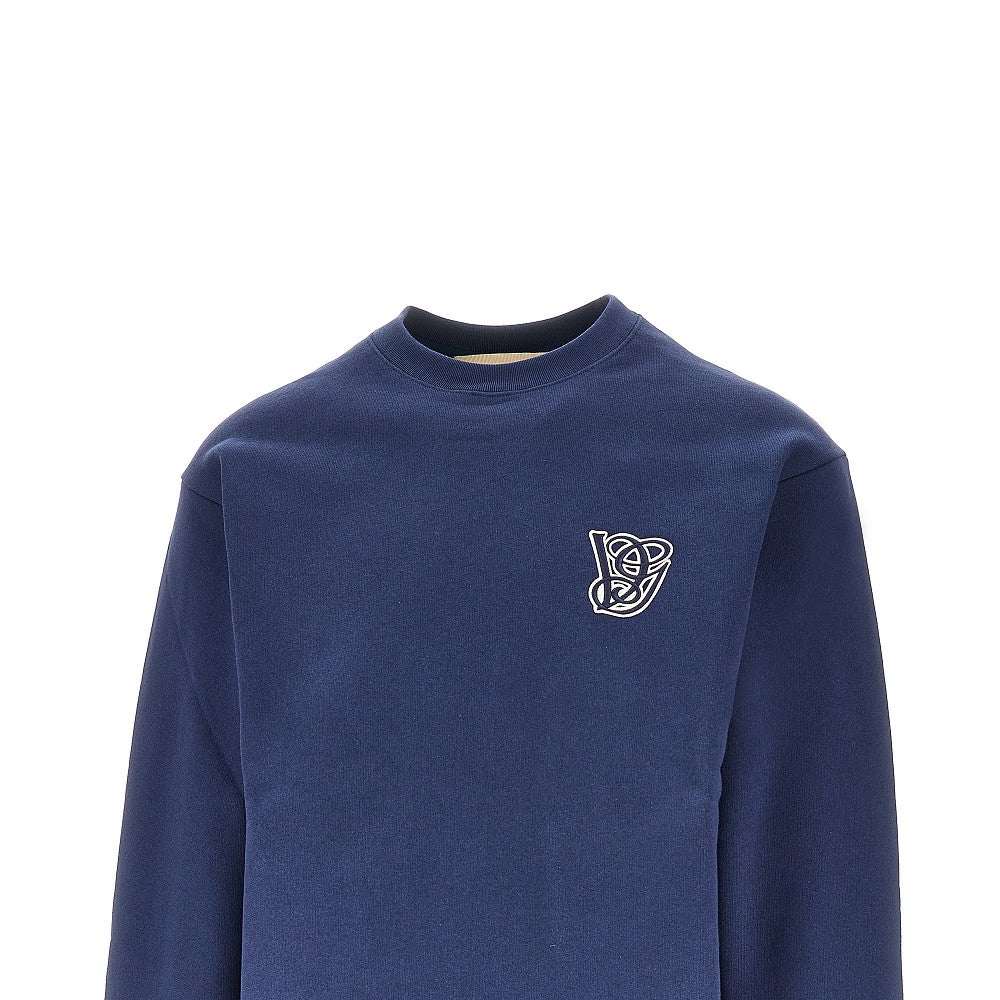 'VG' patch crewneck sweatshirt