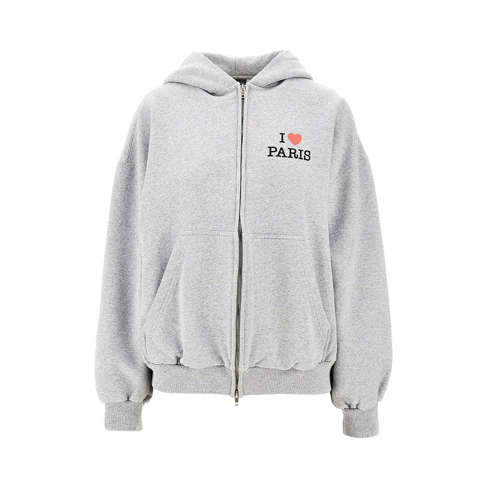 'I Love Paris & Balenciaga' hoodie