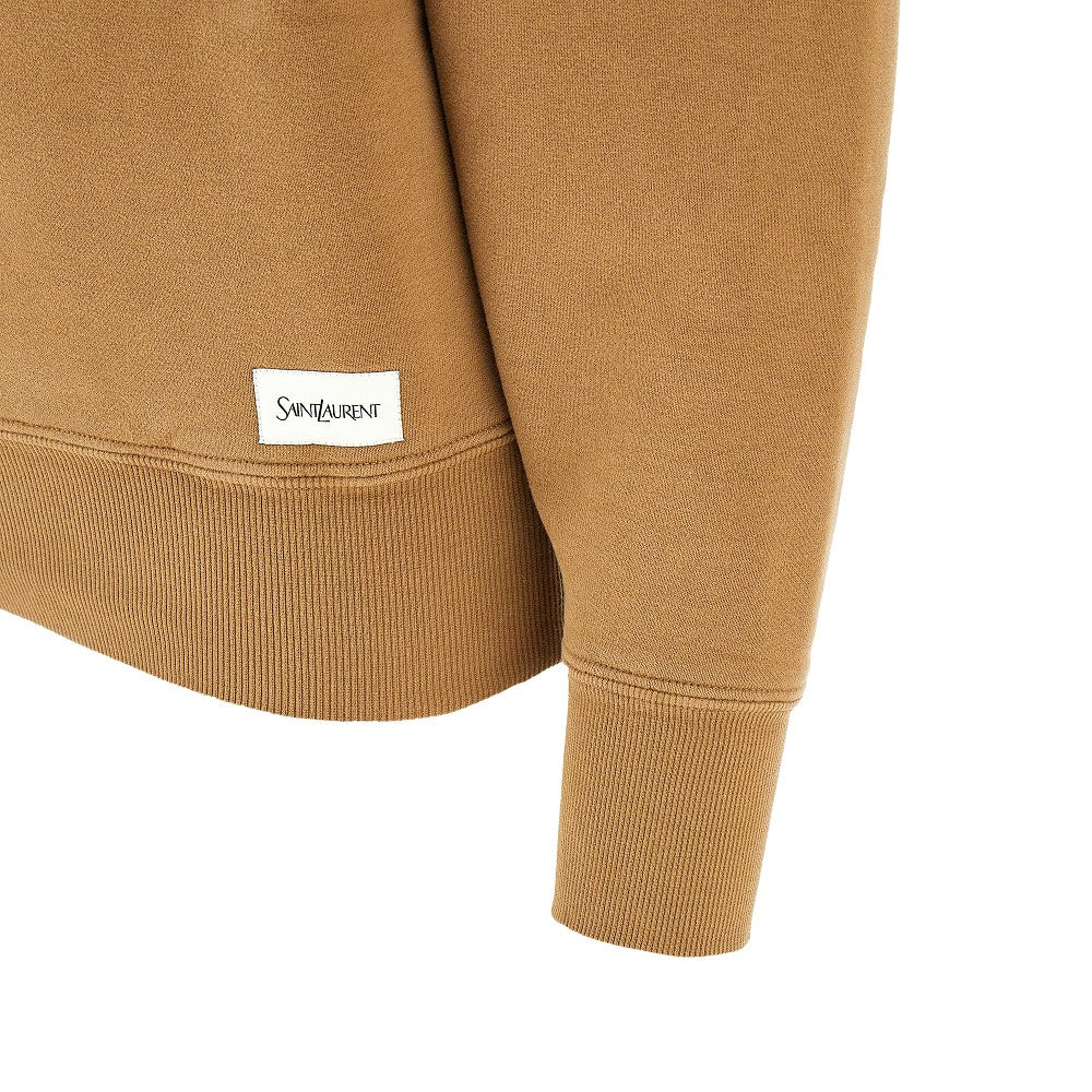 Cotton crewneck sweatshirt