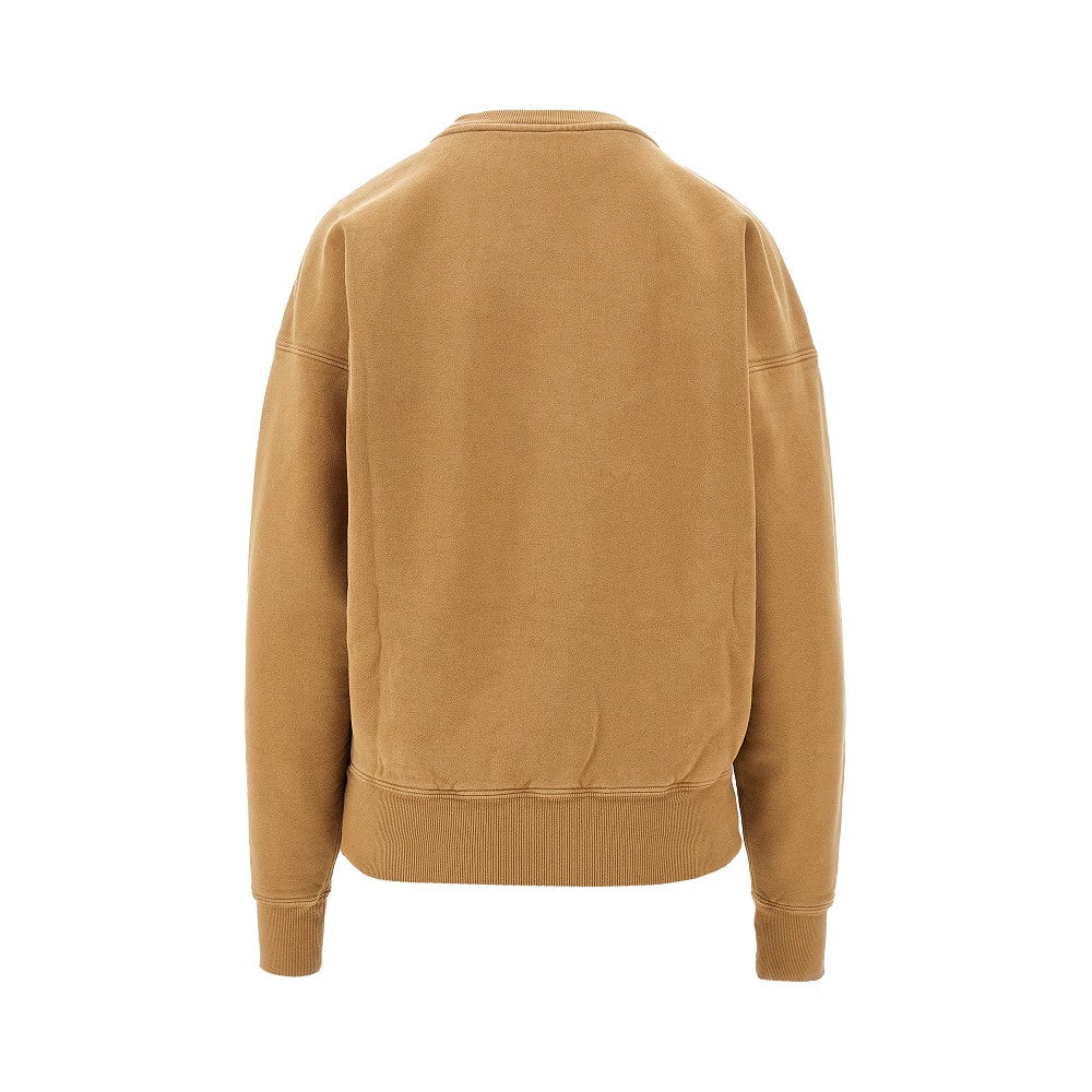 Cotton crewneck sweatshirt