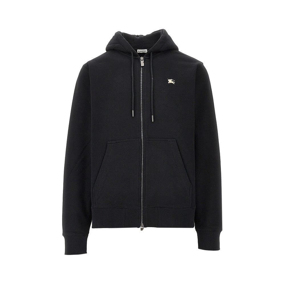 'Equestrian Knight Design' full-zip hoodie