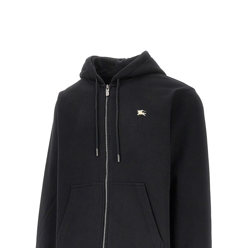 'Equestrian Knight Design' full-zip hoodie