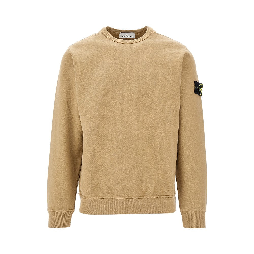 Organic cotton crewneck sweatshirt