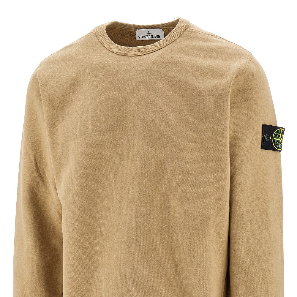 Organic cotton crewneck sweatshirt