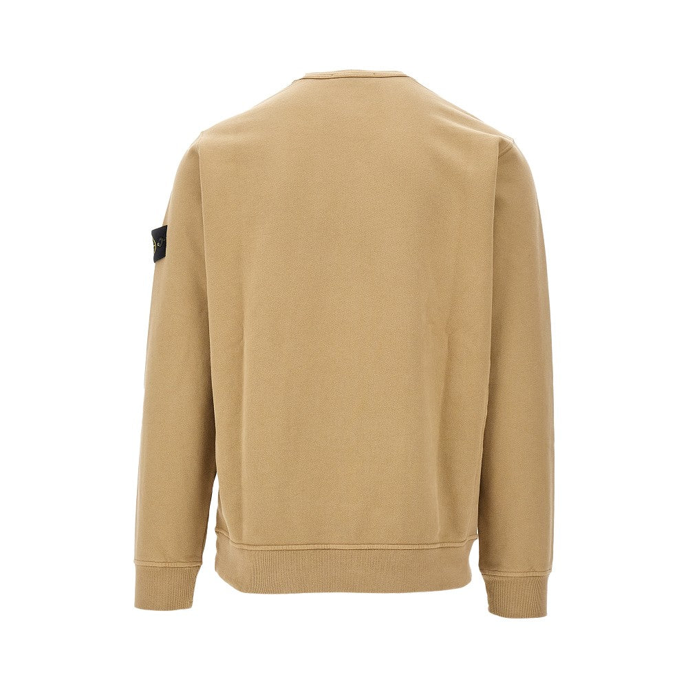 Organic cotton crewneck sweatshirt
