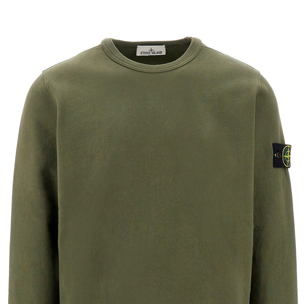 Organic cotton crewneck sweatshirt