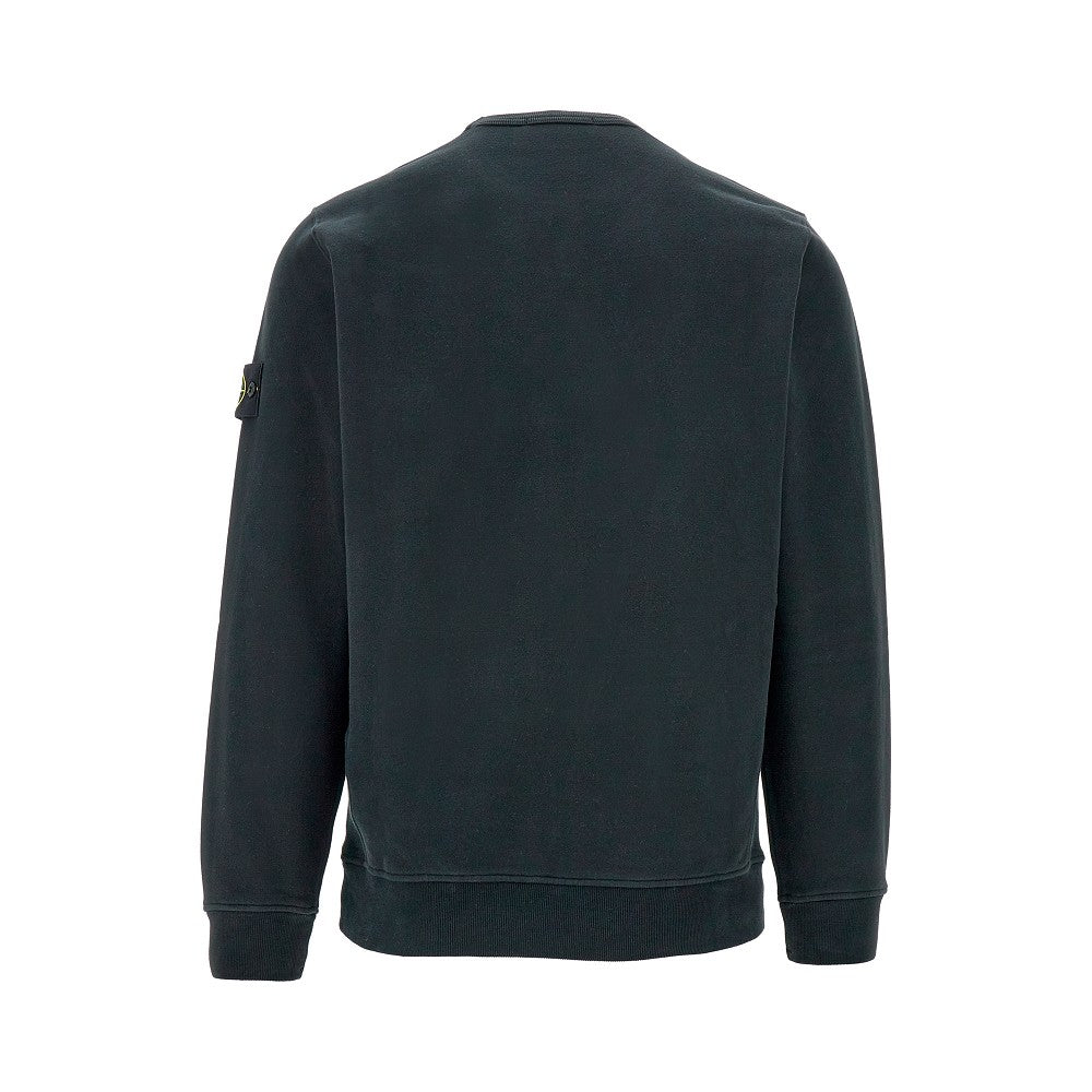 Organic cotton crewneck sweatshirt