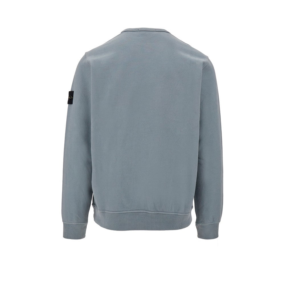 Organic cotton crewneck sweatshirt