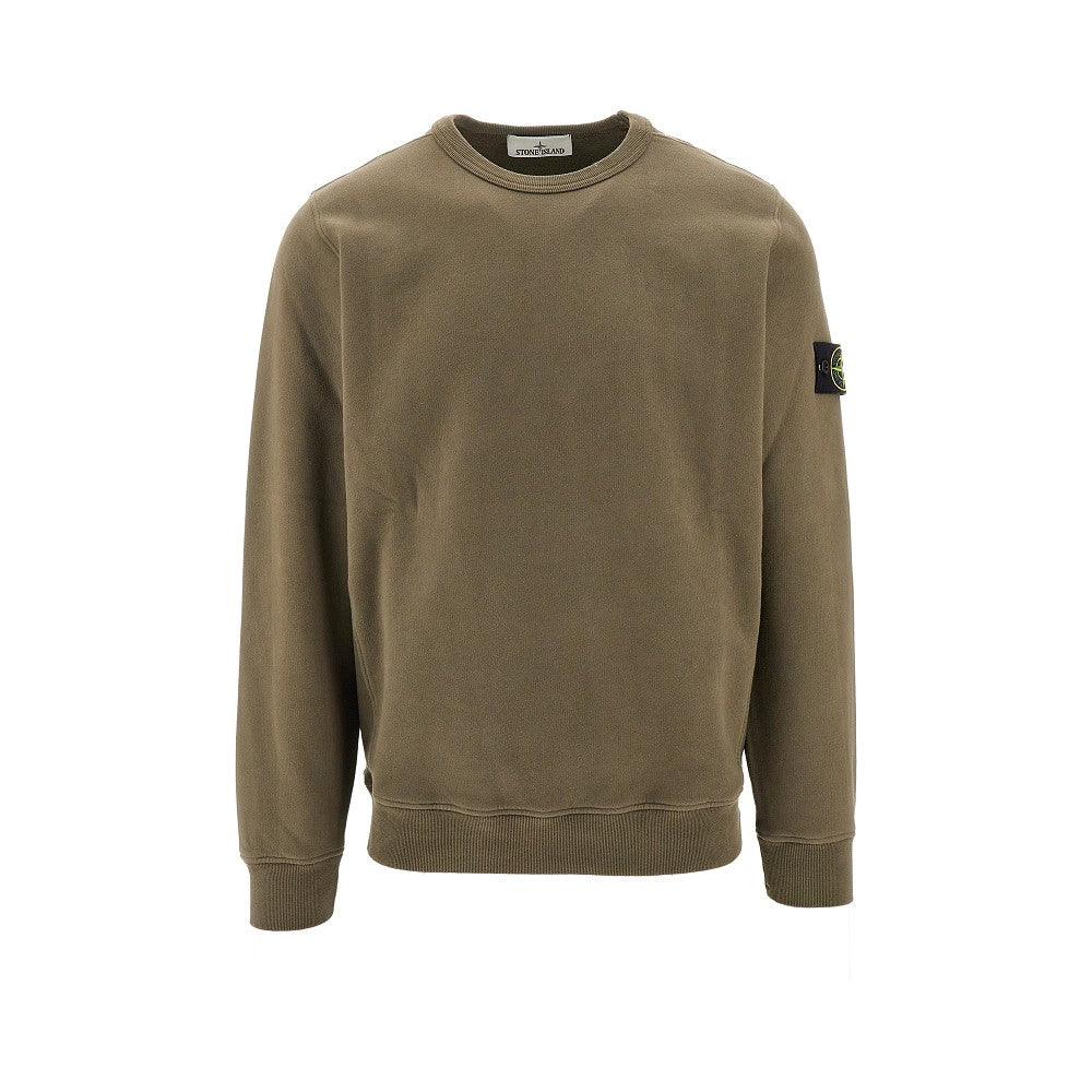 Organic cotton crewneck sweatshirt