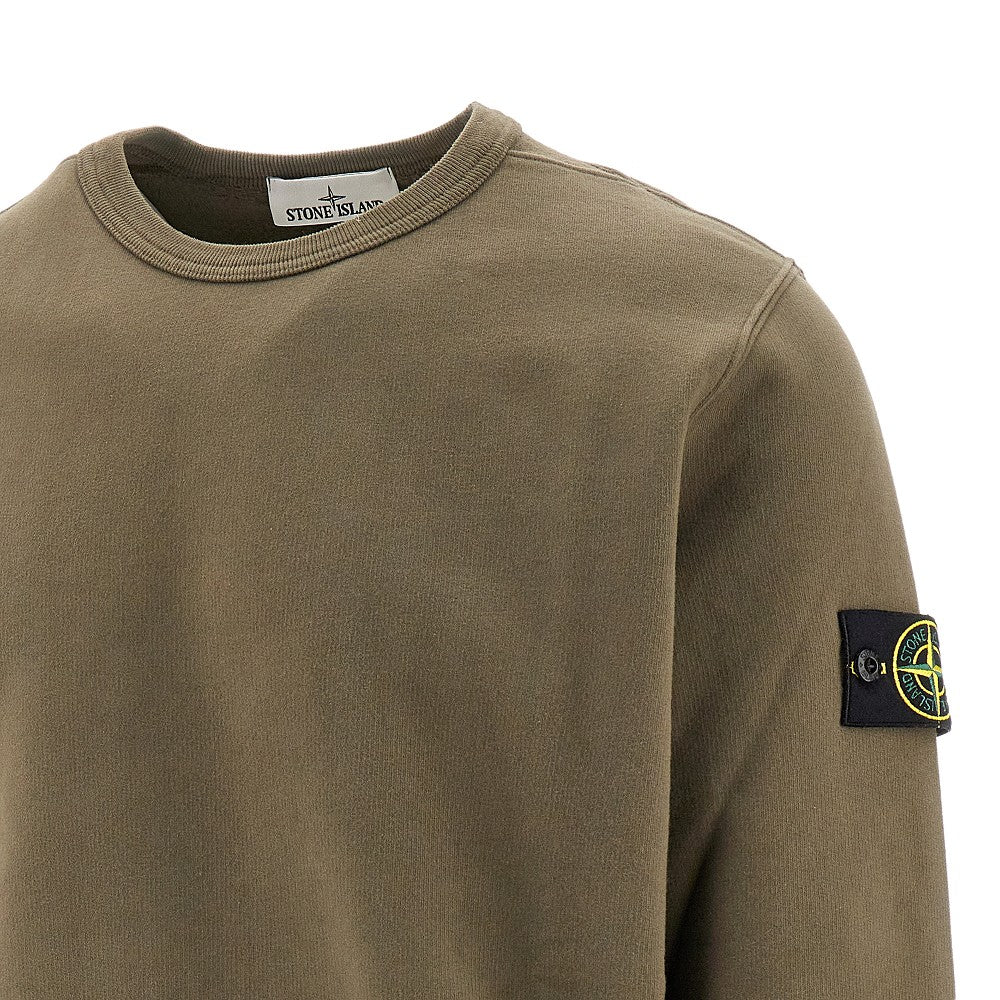 Organic cotton crewneck sweatshirt
